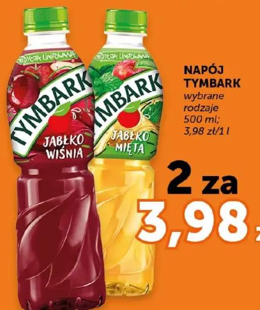 Napój Tymbark jabłko wiśnia
