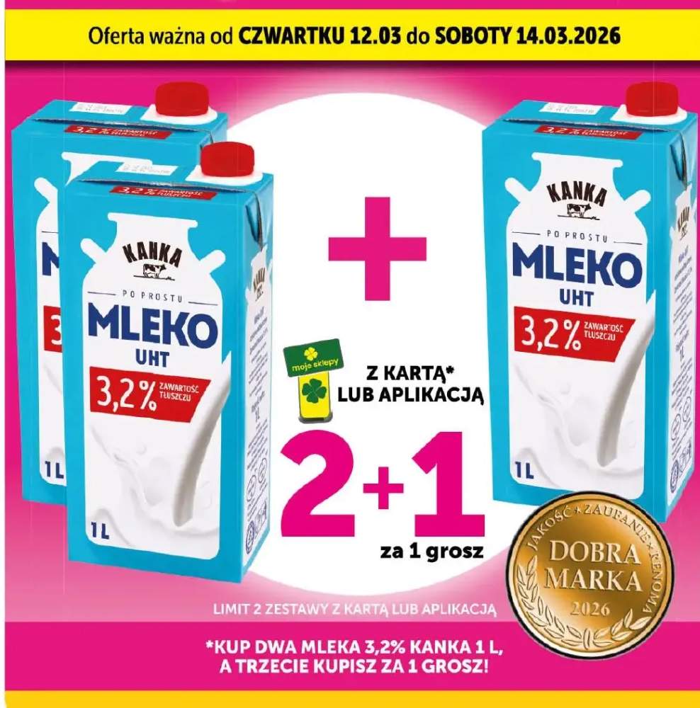 Mleko UHT 3,2%