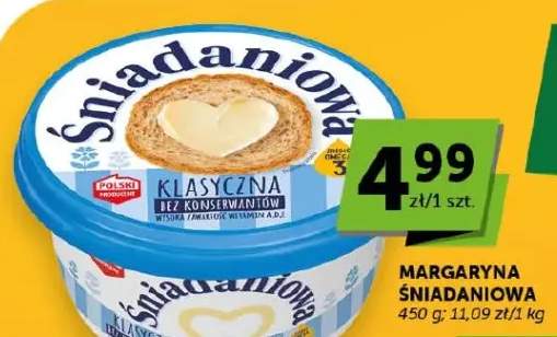 Margaryna śniadaniowa klasyczna