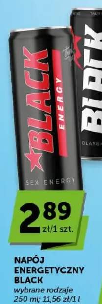 Napój energetyczny wybrane rodzaje