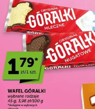 Wafel Góralki mleczne