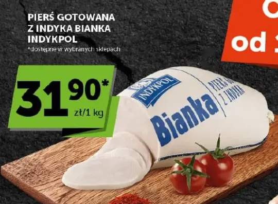 Pierś gotowana z indyka