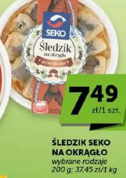 Śledzie śledź na okrągło