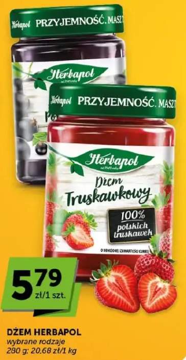 Dżem truskawkowy 100% polskich truskawek