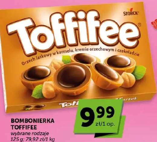 Bombonierka orzech laskowy w karmelu, kremie orzechowym i czekoladzie