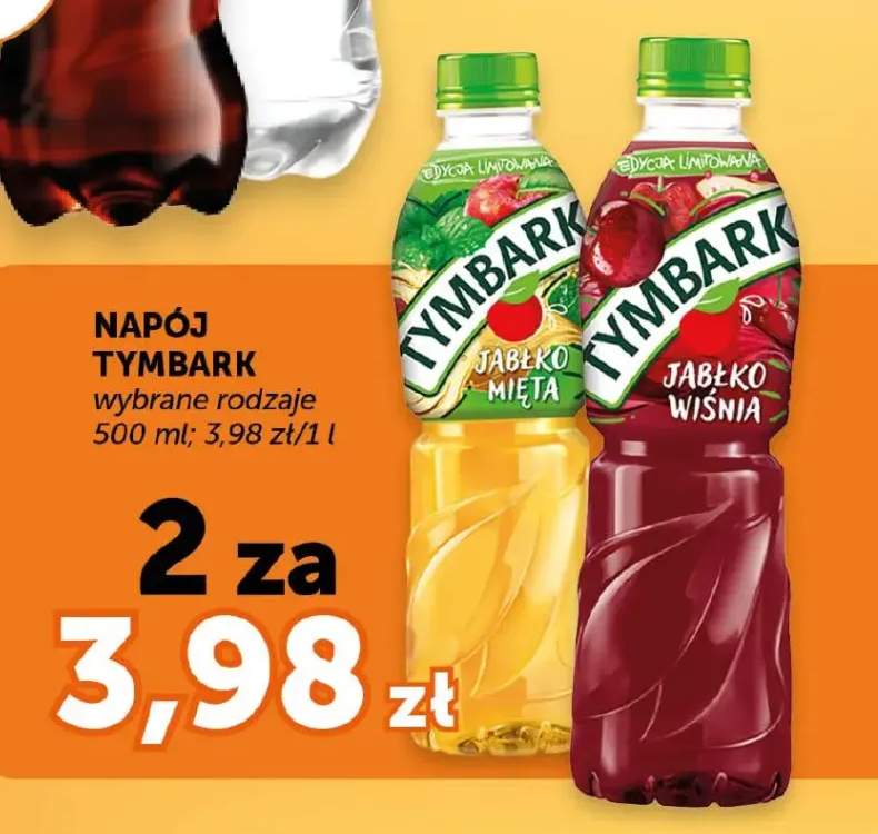Napój Tymbark jabłko wiśnia