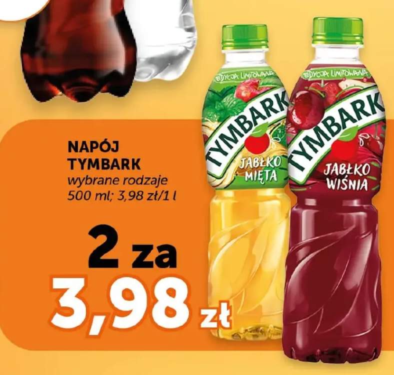 Napój Tymbark jabłko wiśnia