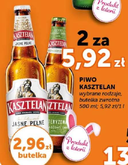 Piwo Kasztelan wybrane rodzaje
