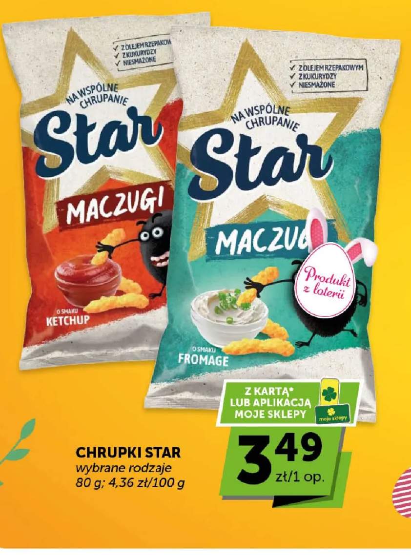Chrupki Star o smaku fromage