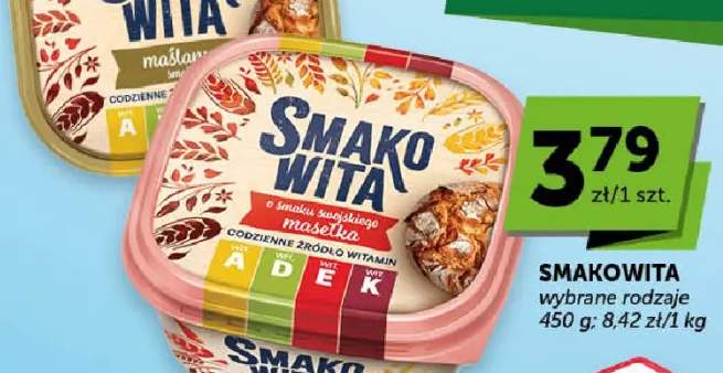 Margaryna wybrane rodzaje