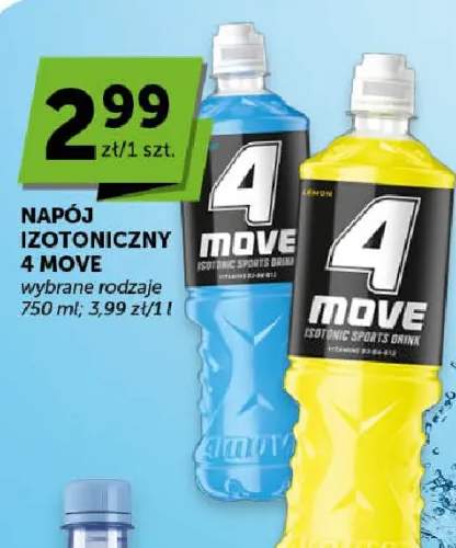 Napój izotoniczny 4 Move wybrane rodzaje