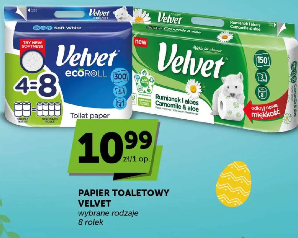 Papier toaletowy rumianek i aloes