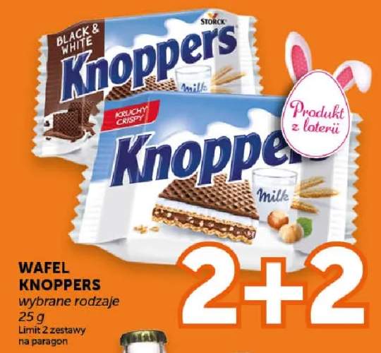 Wafel Knoppers wybrane rodzaje