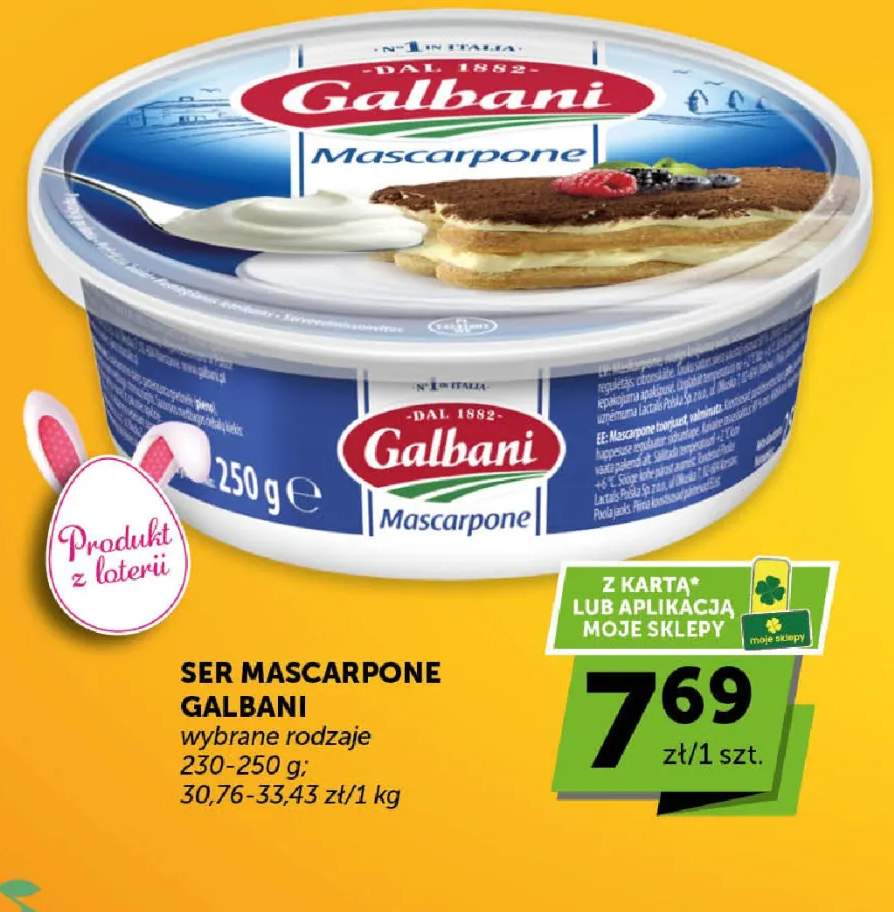 Ser mascarpone wybrane rodzaje