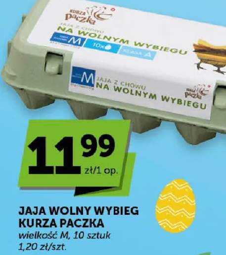 Jaja wolny wybieg wielkość M