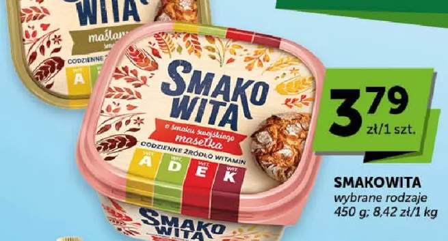 Margaryna wybrane rodzaje