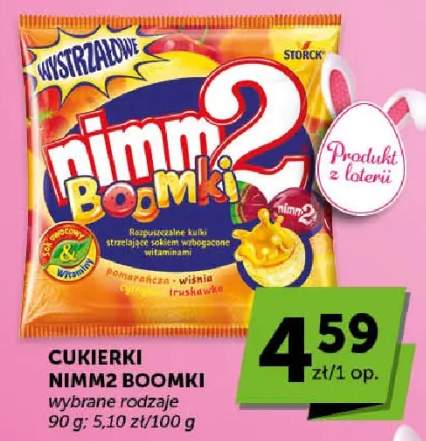 Cukierki Nimm2 Boomki wybrane rodzaje