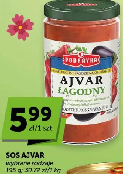 Sos ajvar łagodny