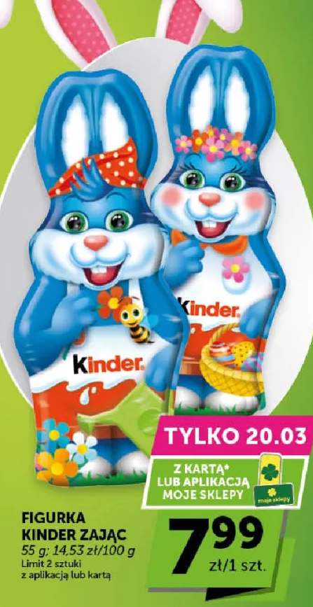 Czekolada figurka zając