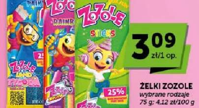 Żelki Zozole wybrane rodzaje