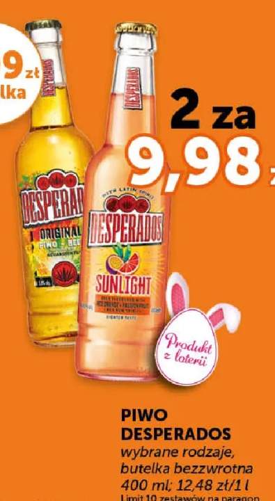 Piwo Desperados Sunlight