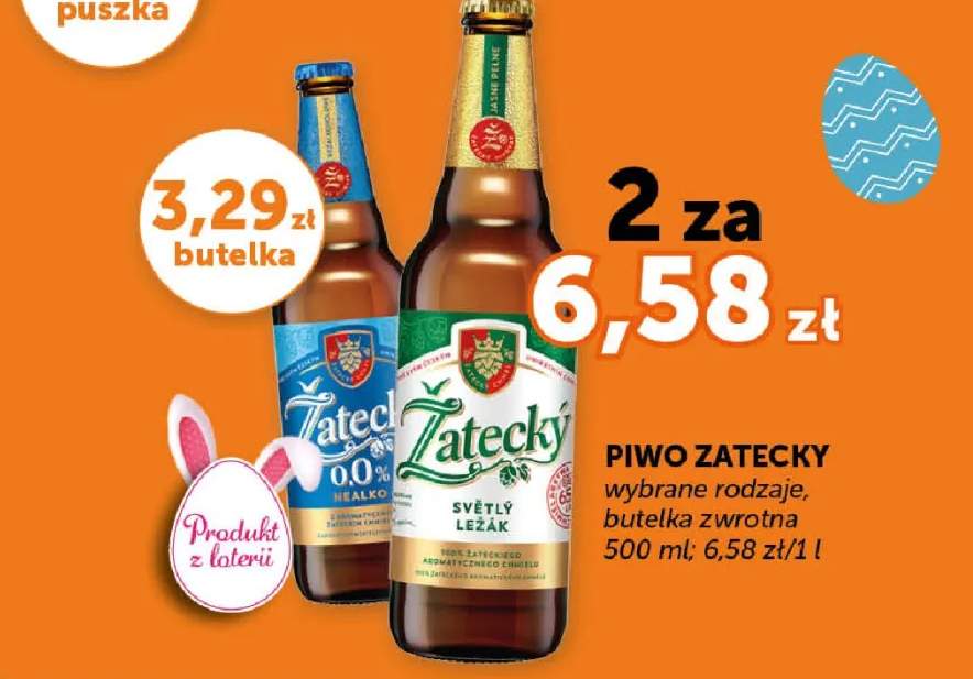 Piwo Zatecky Světlý Ležák