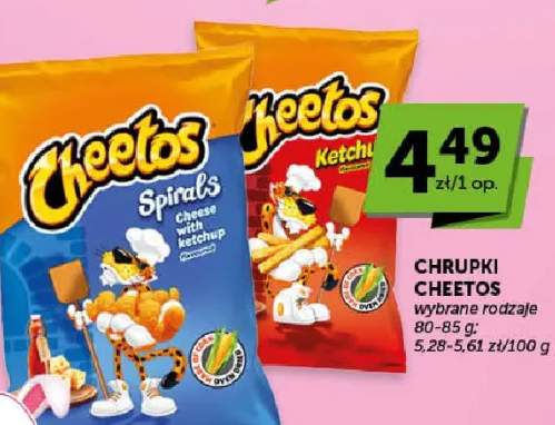 Chrupki Cheetos Ketchup