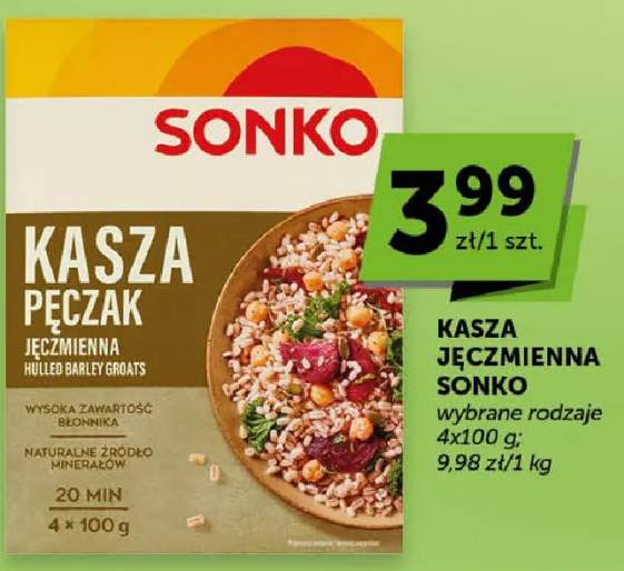 Kasza jęczmienna wybrane rodzaje