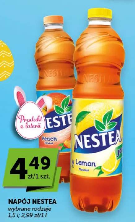 Napój Nestea wybrane rodzaje