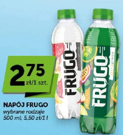 Napój Frugo wybrane rodzaje
