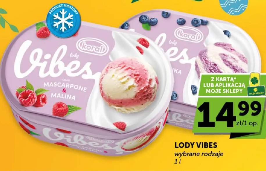 Lody Vibes wybrane rodzaje