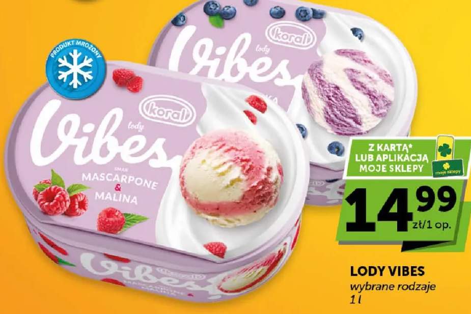 Lody Vibes Mascarpone & Malina