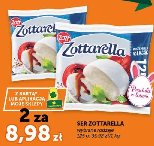 Ser Zottarella wybrane rodzaje
