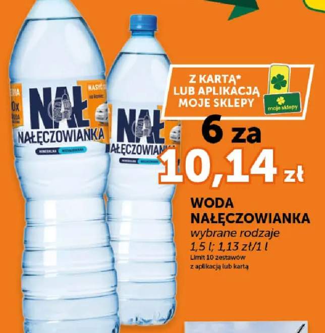 Woda Nałęczowianka niegazowana