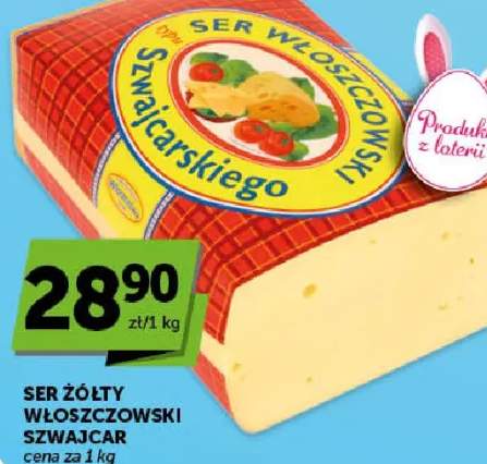 Ser żółty włoszczowski Szwajcar