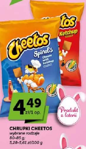 Chrupki Spirals o smaku sera