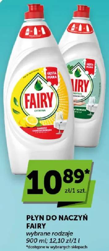 Płyn do naczyń Fairy