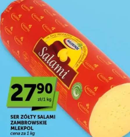 Ser żółty salami
