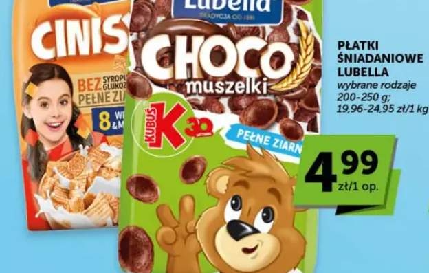 Płatki śniadaniowe choco muszelki