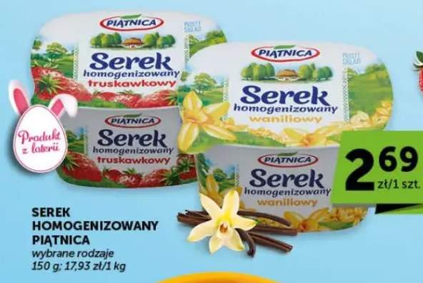 Serek homogenizowany waniliowy