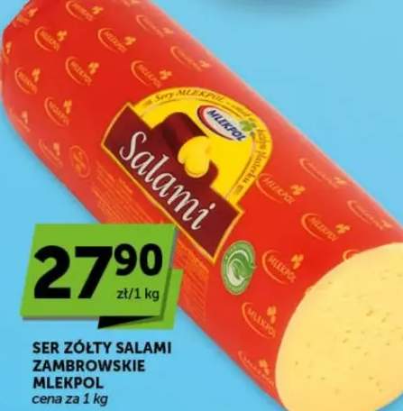Ser żółty salami zambrowskie