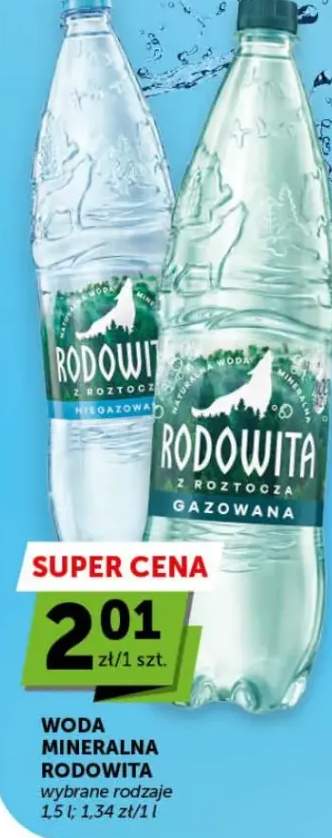 Woda mineralna niegazowana