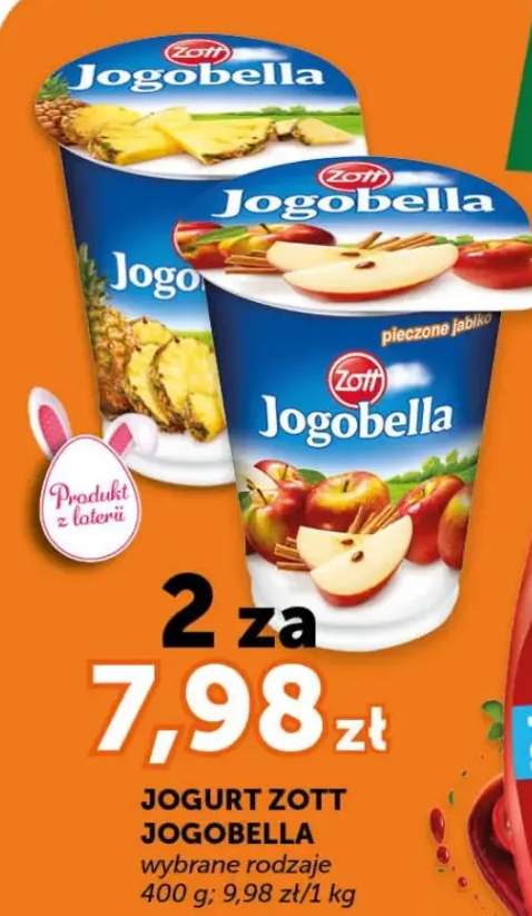 Jogurt Jogobella wybrane rodzaje