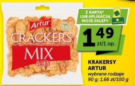 Krakersy Artur Mix wybrane rodzaje