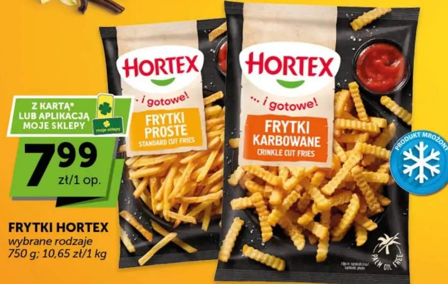 Frytki Hortex wybrane rodzaje