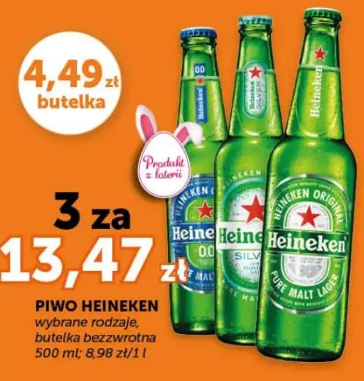 Piwo Heineken wybrane rodzaje