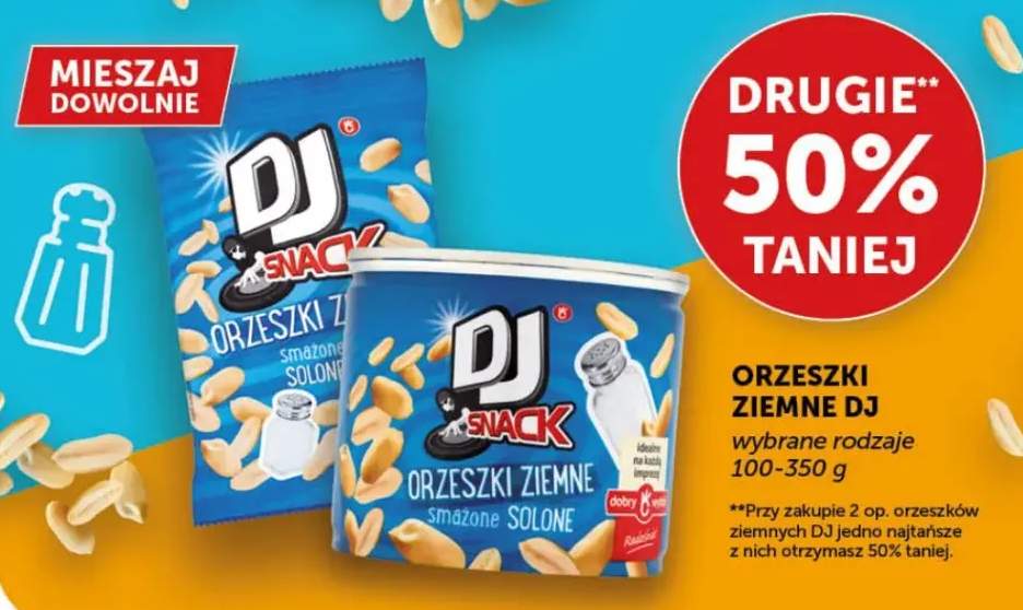 Orzeszki ziemne smażone solone