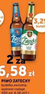 Piwo bezalkoholowe Żatecky butelka zwrotna wybrane rodzaje