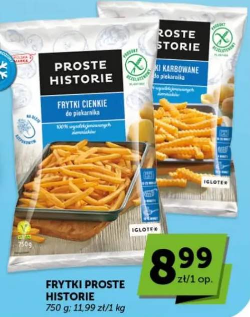 Frytki cienkie do piekarnika