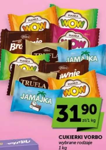 Cukierki Vorbo wybrane rodzaje